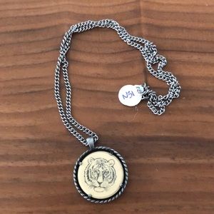 Vintage Avon tiger necklace